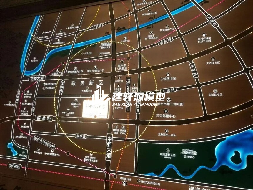 湛河区域壁挂模型